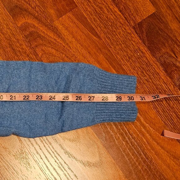 J.Crew Crewneck Sweater – Light Heathered Blue | Classic Cotton Essential - Picture 7 of 7